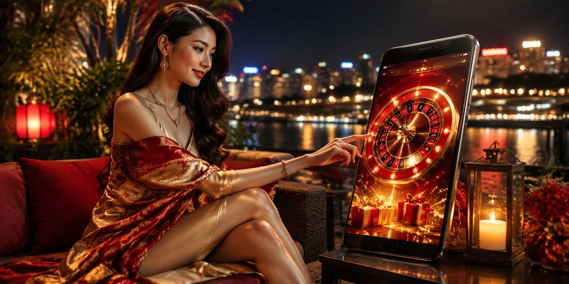 Người chơi Hà Nội ngồi cafe thưởng thức cà phê và theo dõi bàn Roulette trực tuyến trên màn hình
